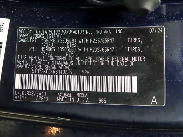 Certified 2024 Toyota Sienna XLE image 28