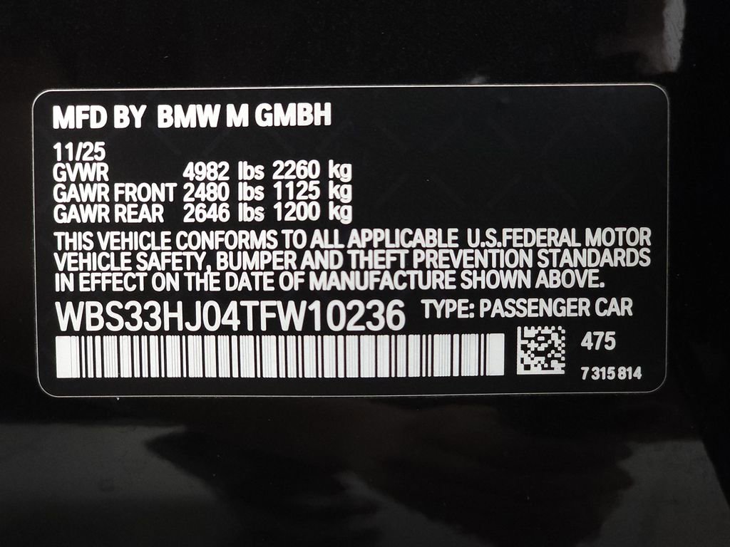 Used 2026 BMW M3 Competition AWD/4WD image 34