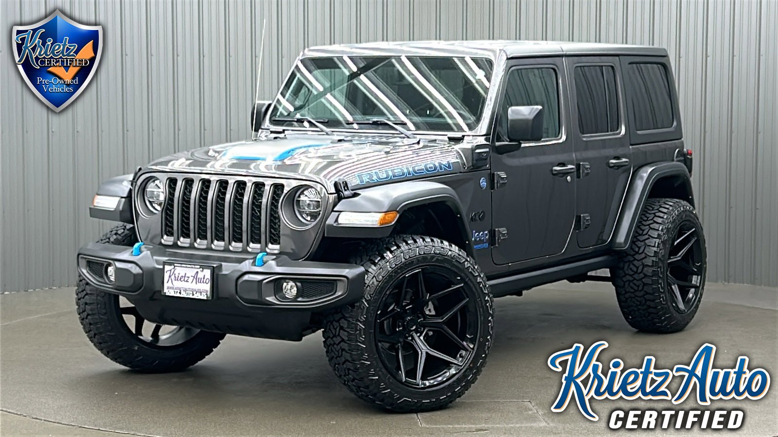 Used 2022 Jeep Wrangler Unlimited Rubicon 4xe w/ Cold Weather Group