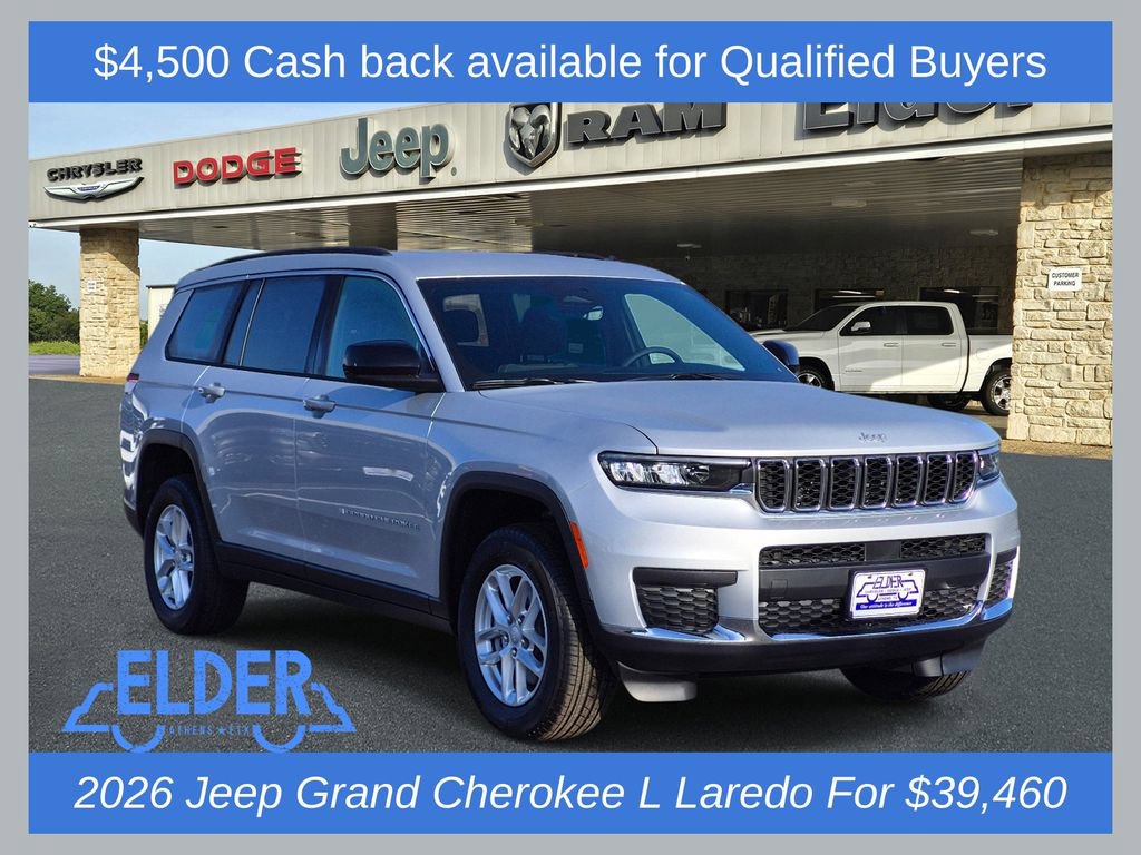 New 2026 Jeep Grand Cherokee L Laredo RWD image 1