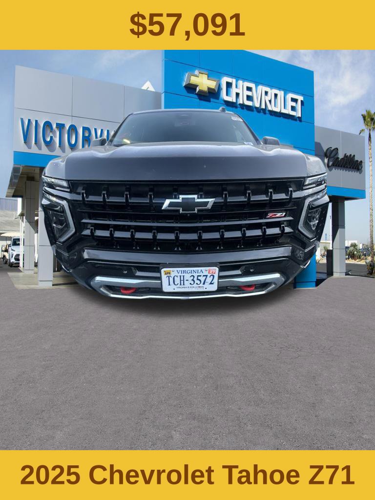 Used 2025 Chevrolet Tahoe Z71 AWD/4WD image 2