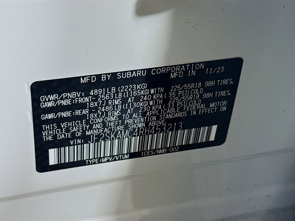 Certified 2024 Subaru Forester Touring w/ POP Package 3 image 43