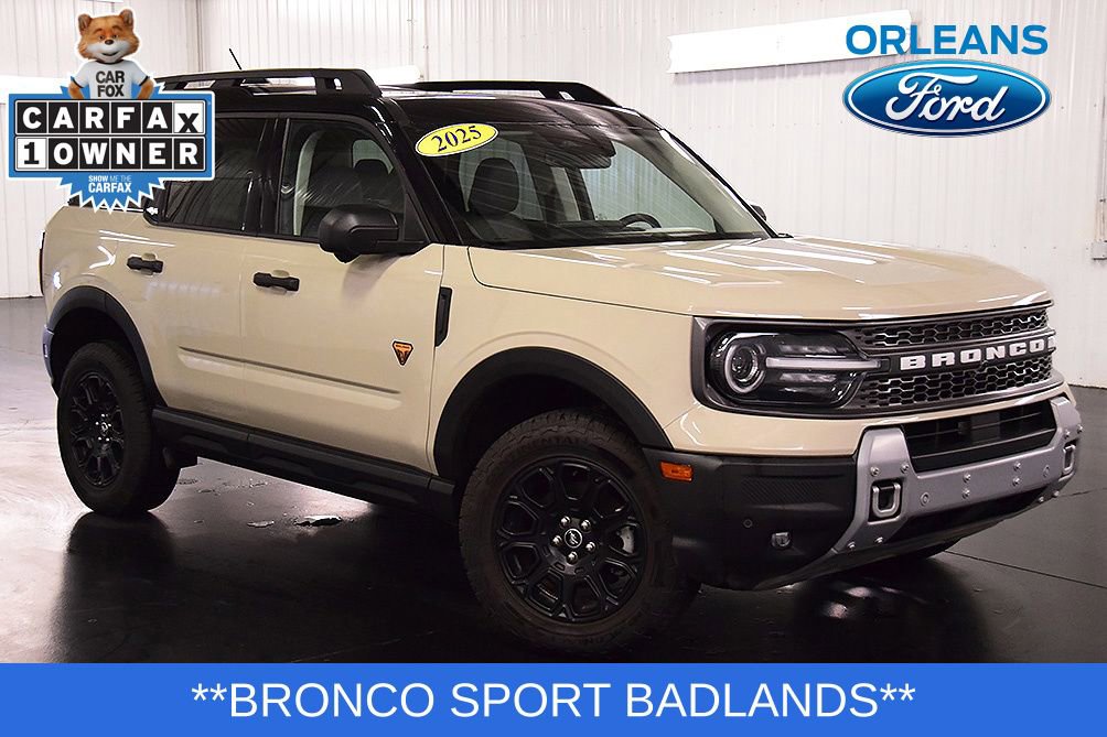 Used 2025 Ford Bronco Sport Badlands w/ Badlands Tech Package
