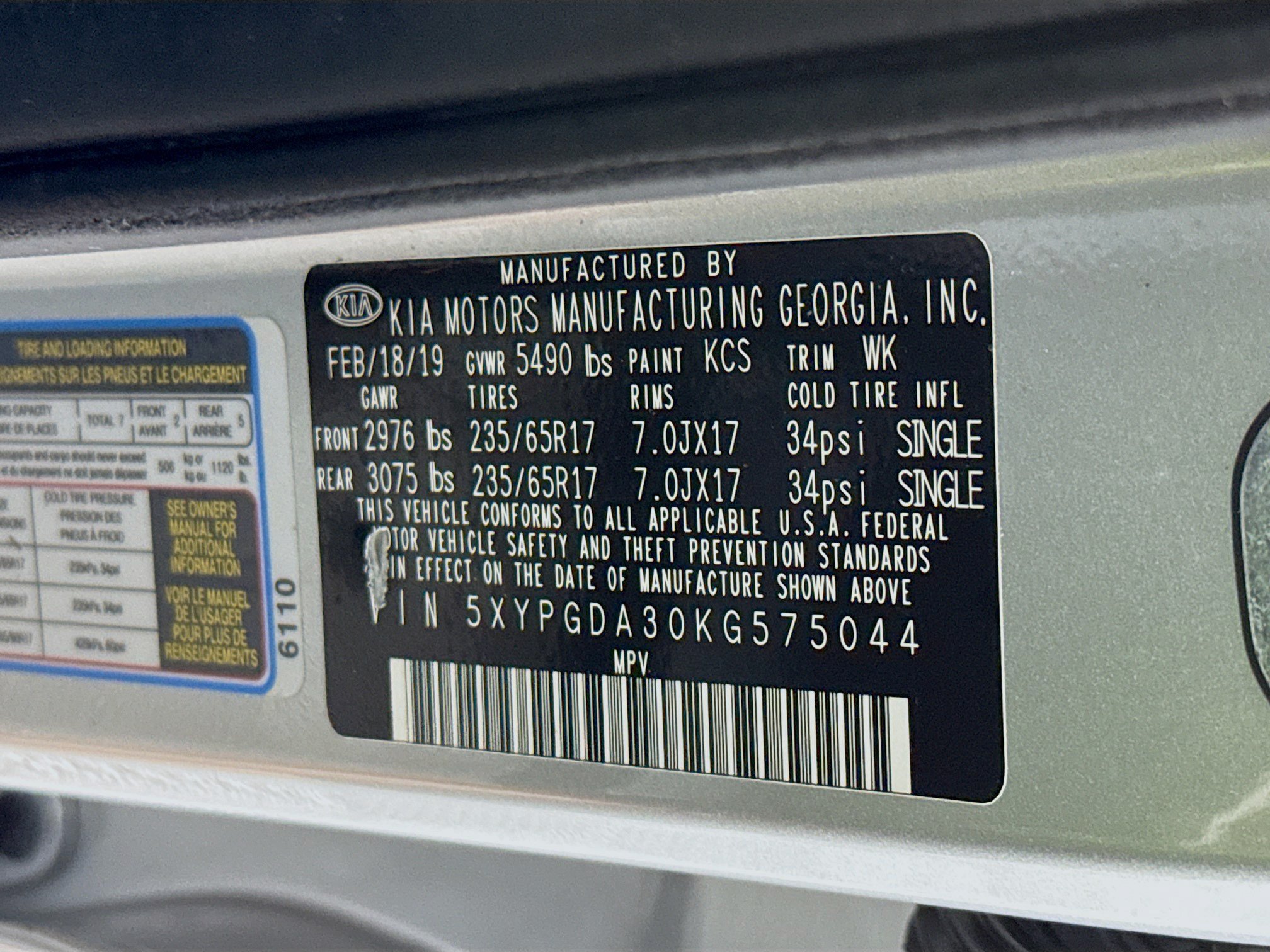 Used 2019 Kia Sorento AWD w/ Option Group 020 image 60