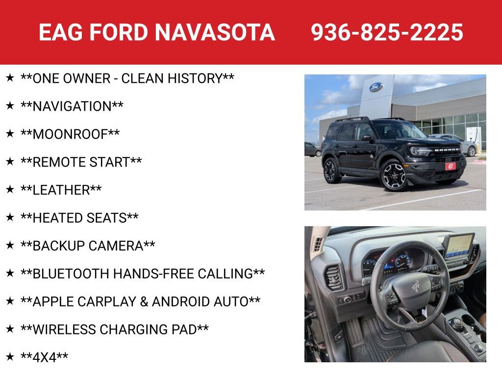 Used 2023 Ford Bronco Sport Outer Banks w/ Tech Package image 4