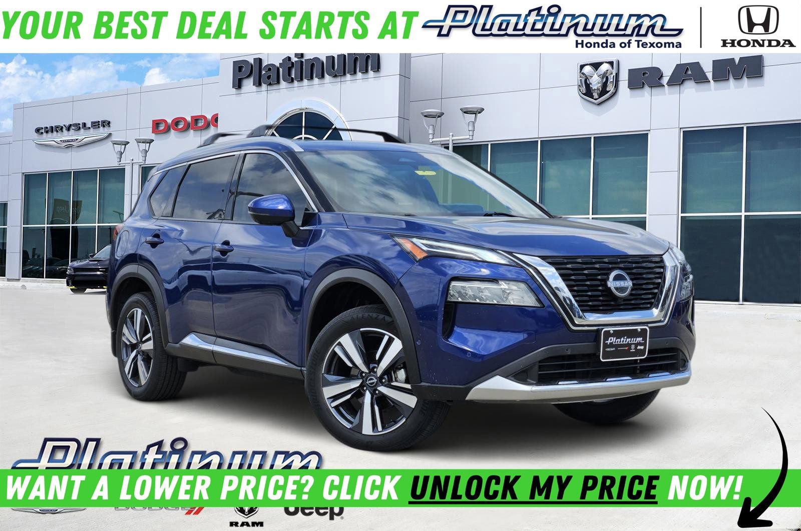 Used 2023 Nissan Rogue Platinum w/ Platinum Premium Package