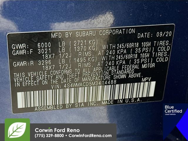 Used 2021 Subaru Ascent Premium w/ Convenience Package image 36