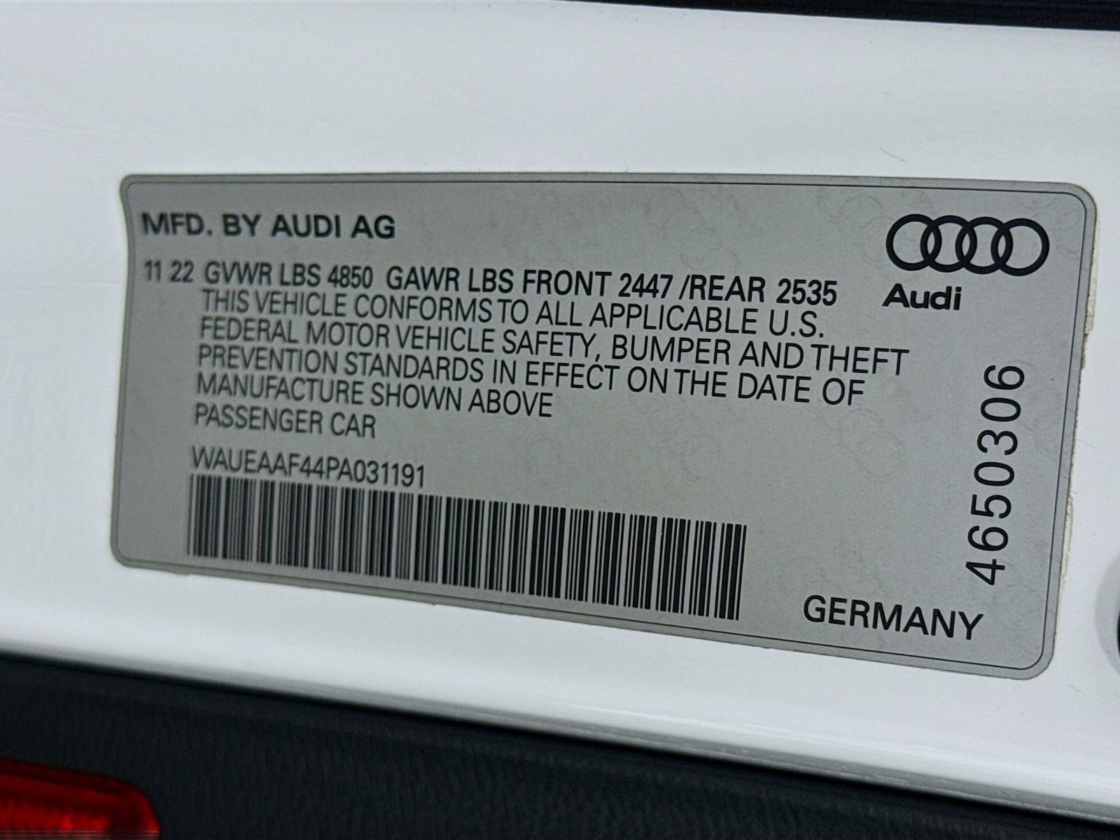 Certified 2023 Audi A4 2.0T Premium Plus w/ Premium Plus Package AWD/4WD image 32