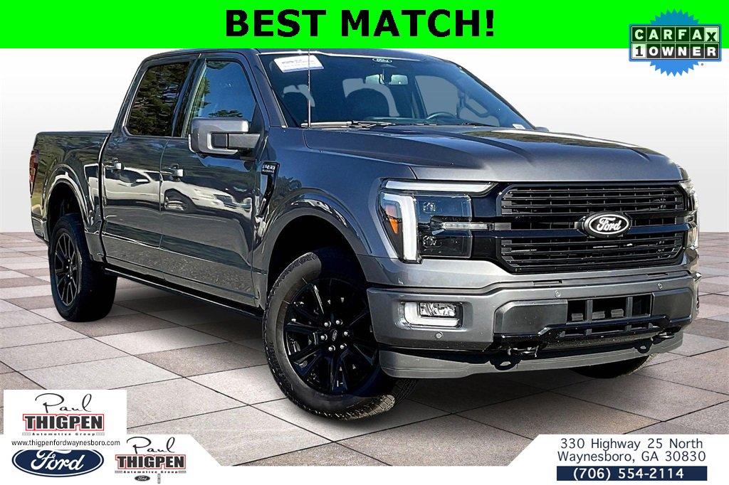 Certified 2024 Ford F150 Platinum w/ FX4 Off-Road Package