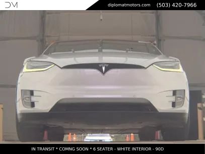 Used 2017 Tesla Model X 90D AWD/4WD image 3