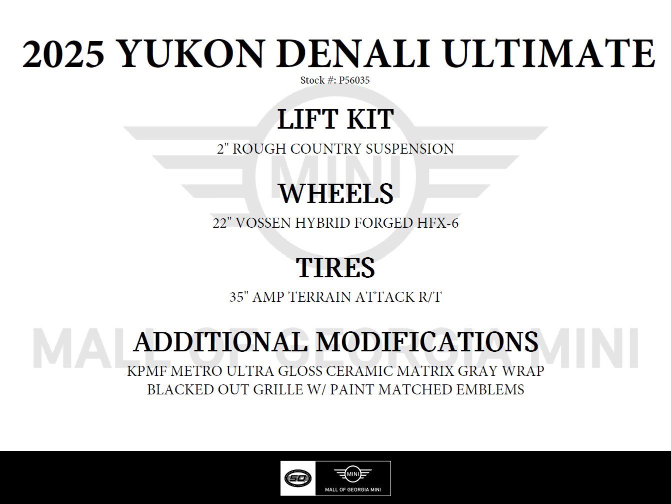 Used 2025 GMC Yukon Denali Ultimate image 3