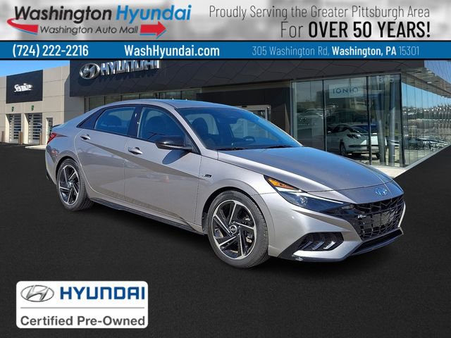 Certified 2023 Hyundai Elantra N Line w/ Cargo Package FWD image 1