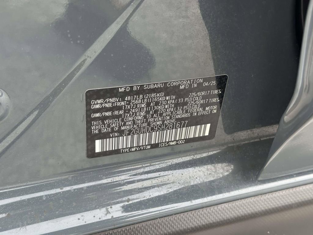 Certified 2025 Subaru Crosstrek 2.0i Premium image 13