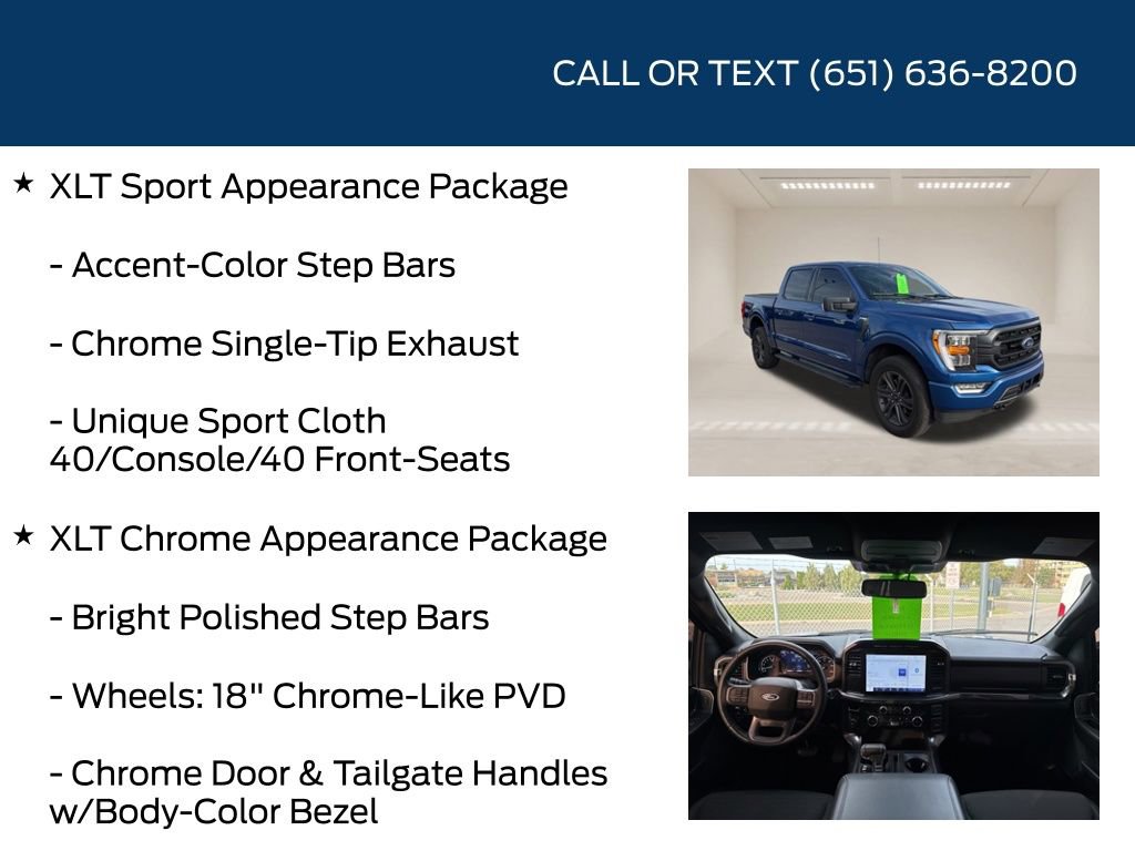 Used 2022 Ford F150 XLT w/ Equipment Group 302A High image 20