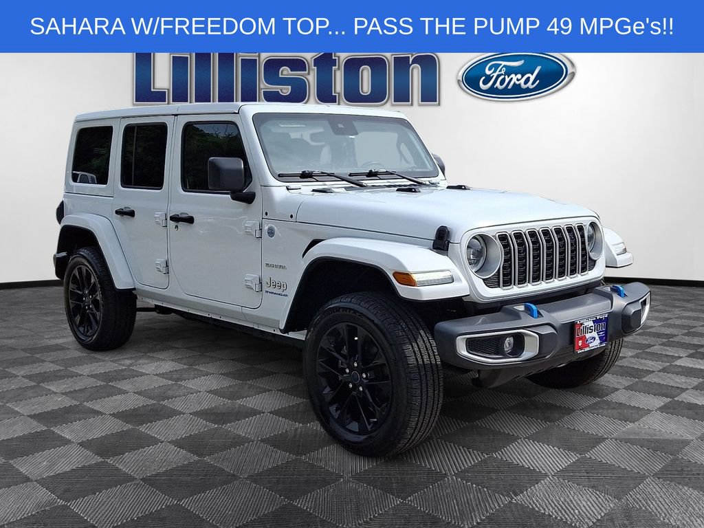 Used 2024 Jeep Wrangler Unlimited Sahara AWD/4WD image 3