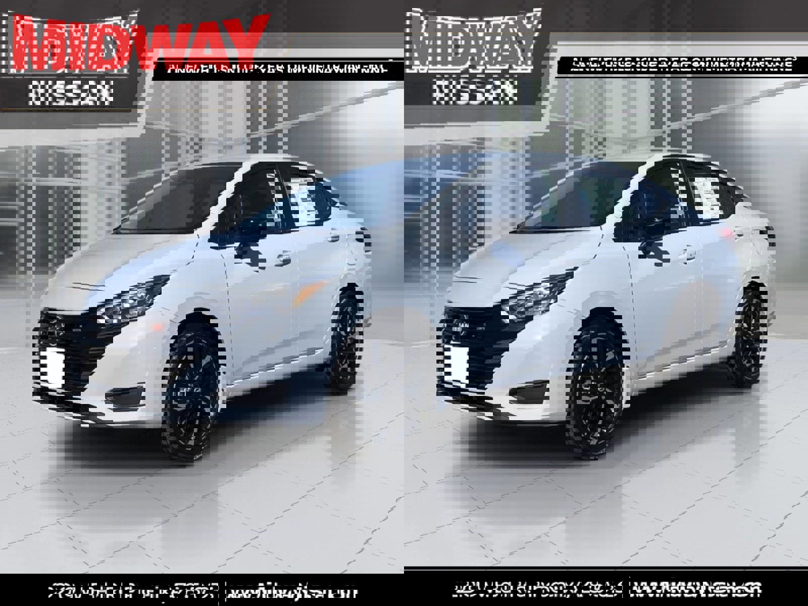 New 2025 Nissan Versa SR w/ Trunk Package FWD image 1