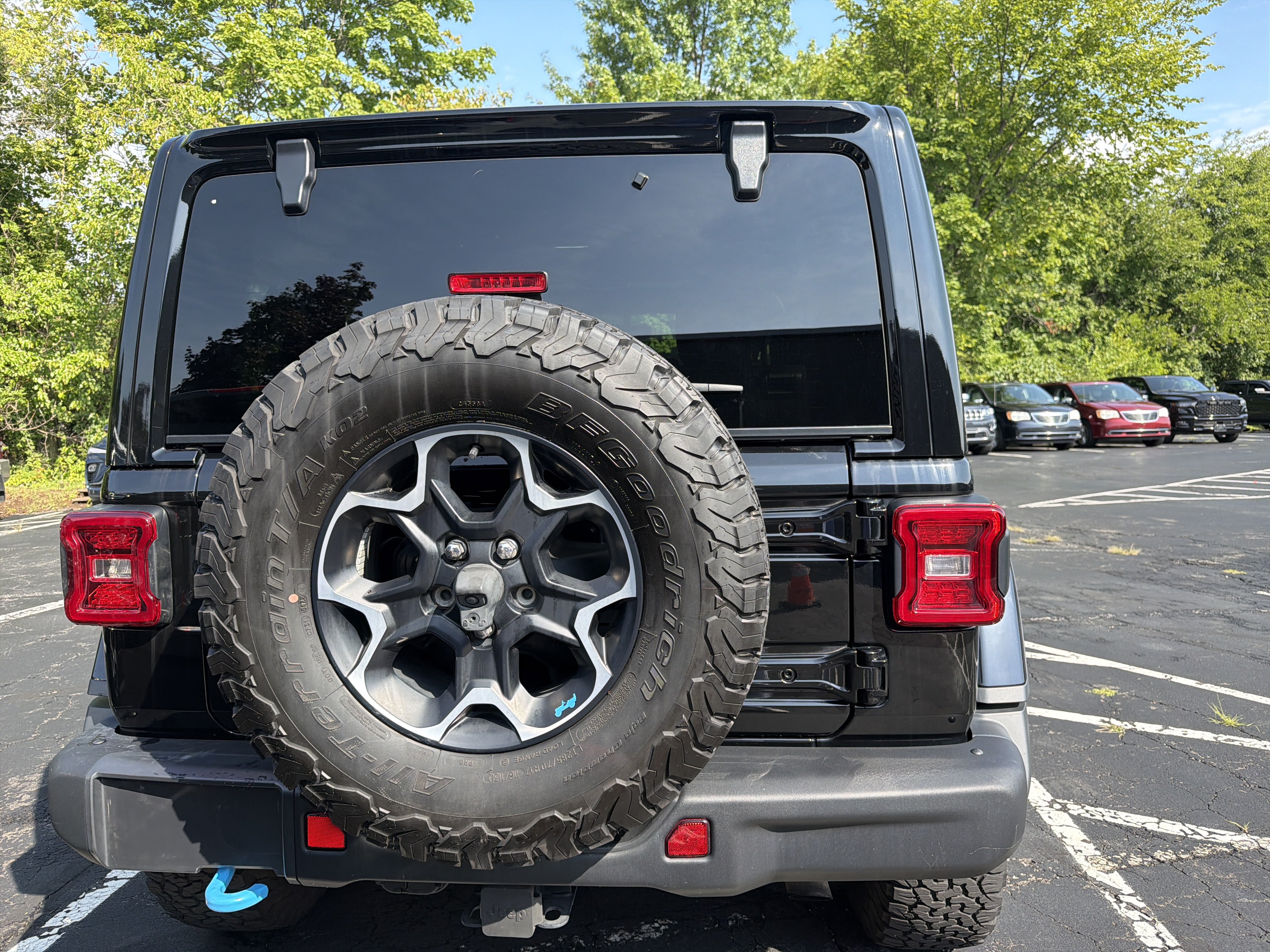 Certified 2023 Jeep Wrangler Unlimited Rubicon 4xe w/ Steel Bumper Group AWD/4WD image 6