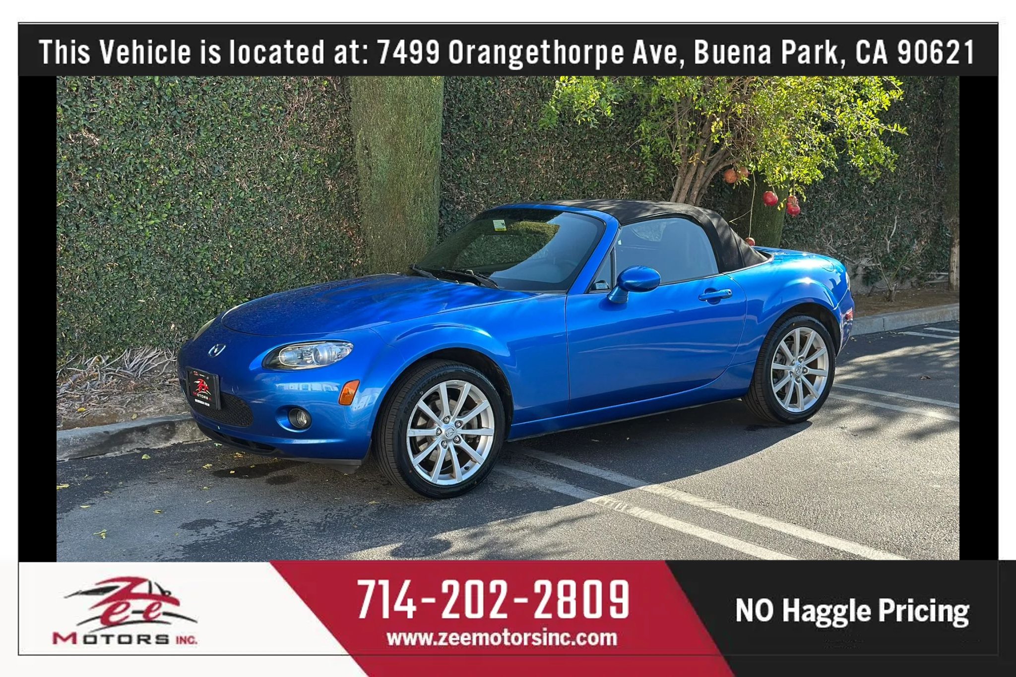 Used 2006 MAZDA MX-5 Miata Grand Touring w/ Premium Pkg RWD image 13