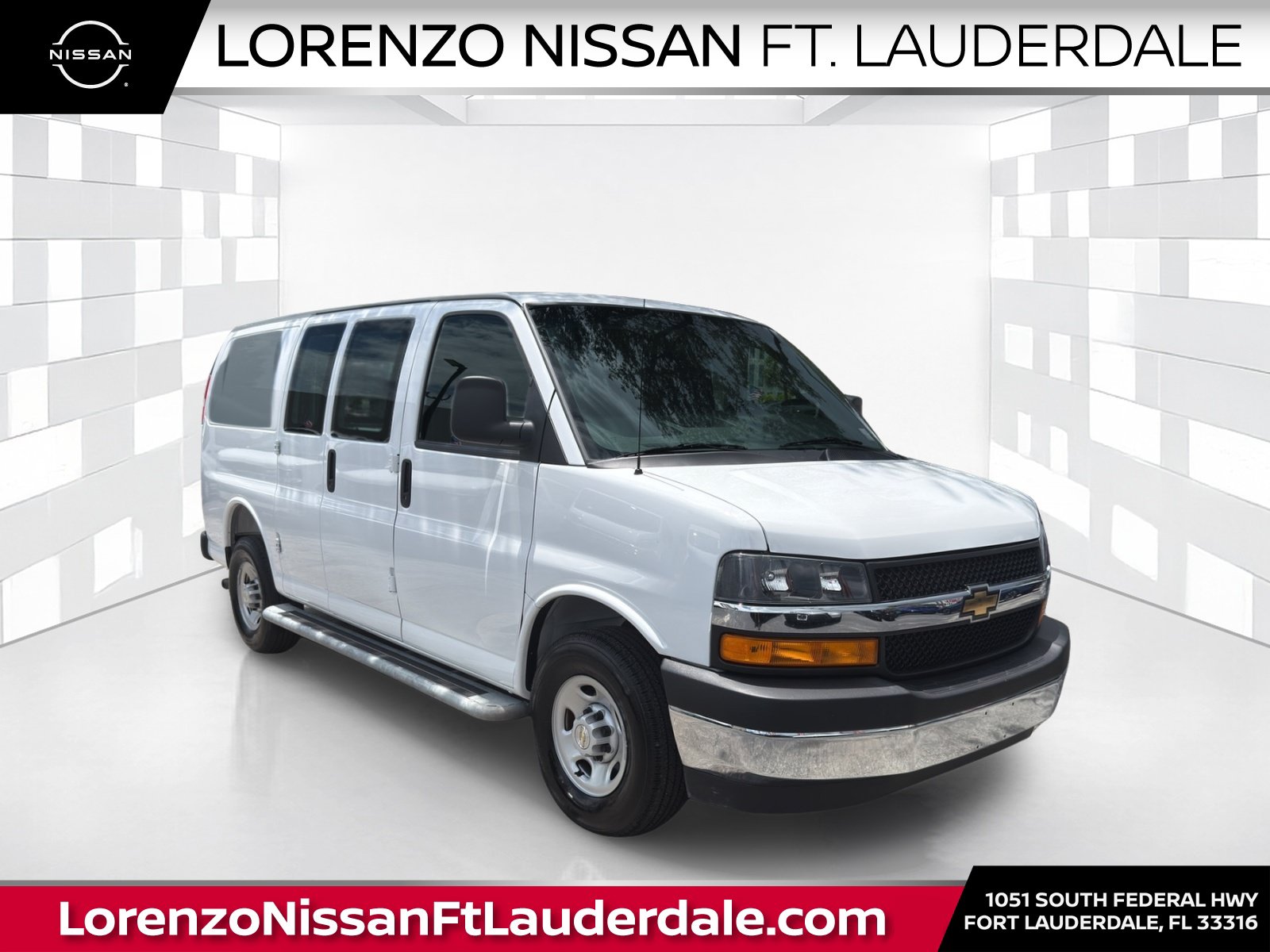 Used 2025 Chevrolet Express 2500 w/ Driver Convenience Package RWD image 1