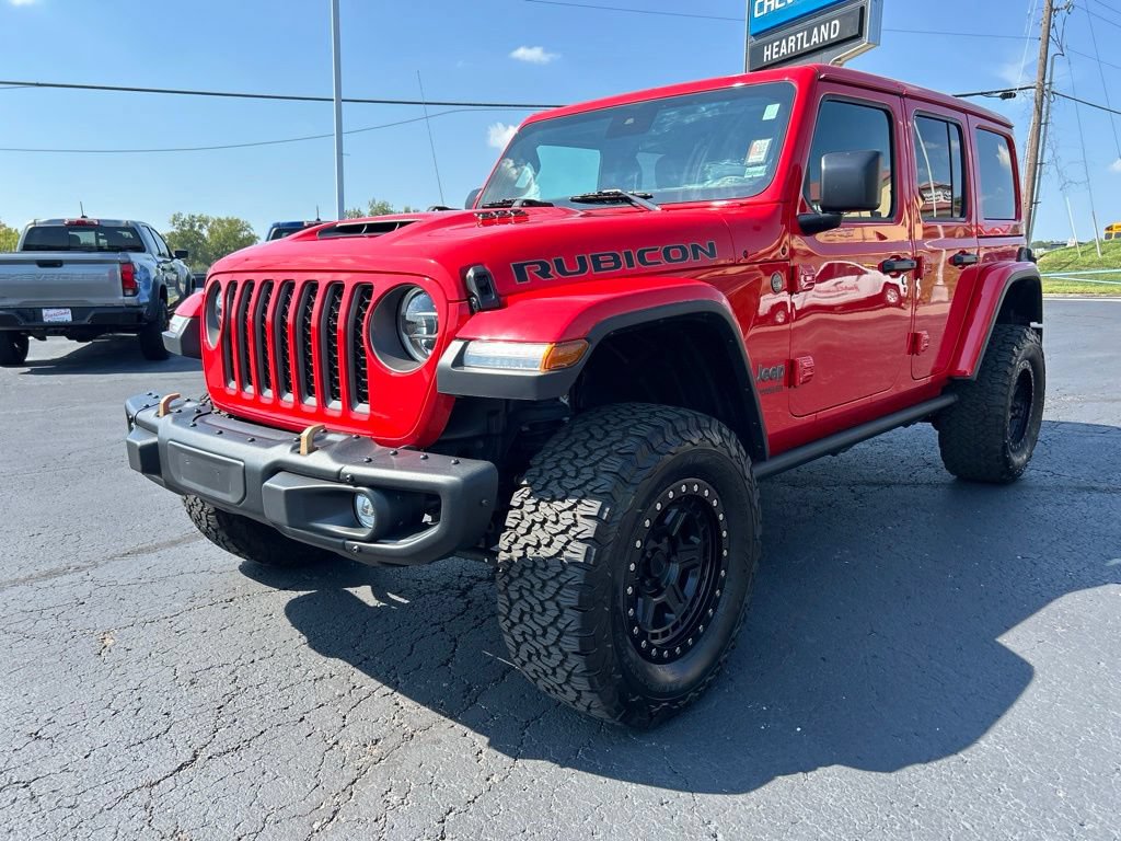 Used 2021 Jeep Wrangler Unlimited Rubicon w/ Trailer Tow Package AWD/4WD image 1