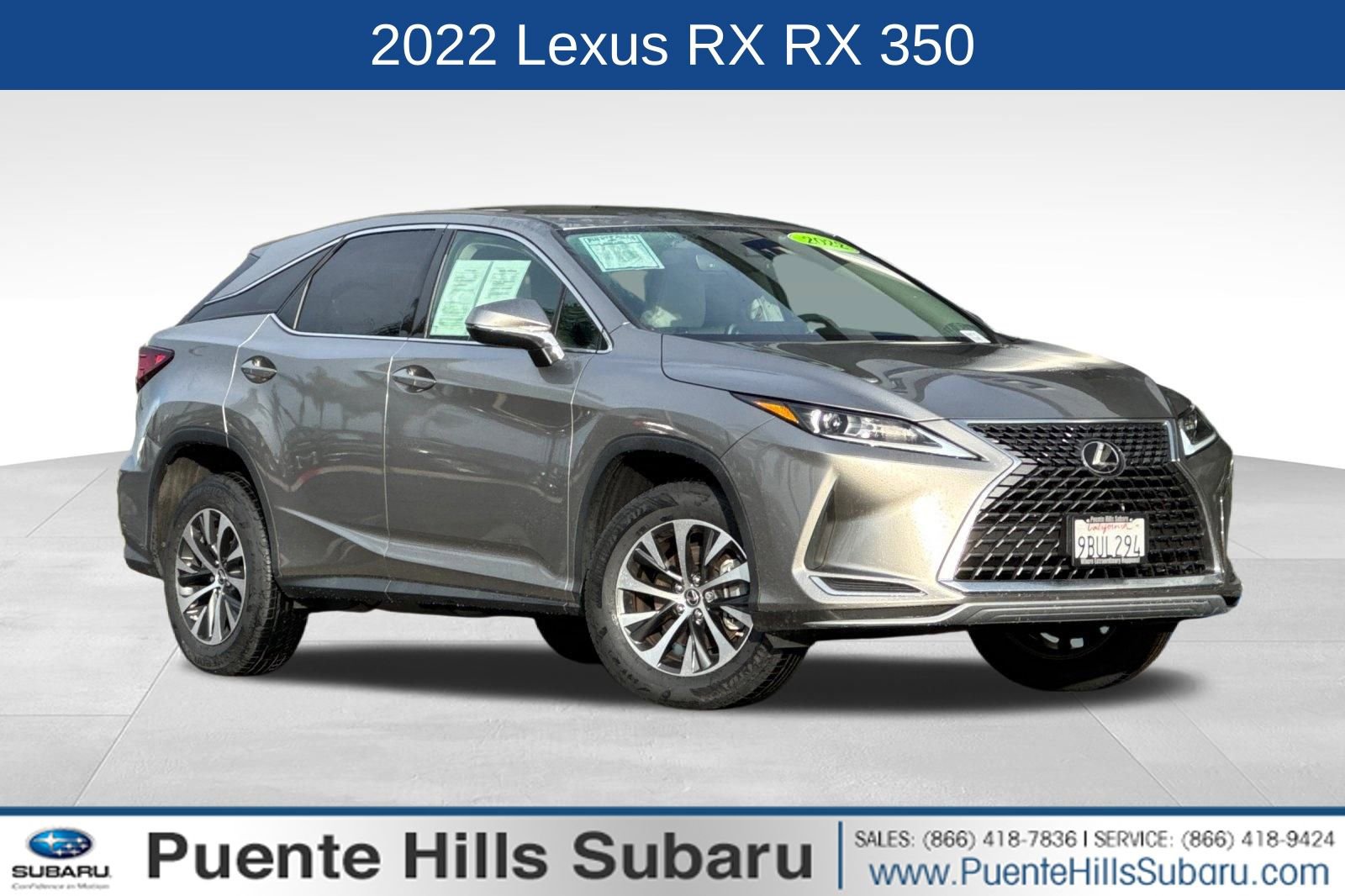 Used 2022 Lexus RX 350 FWD