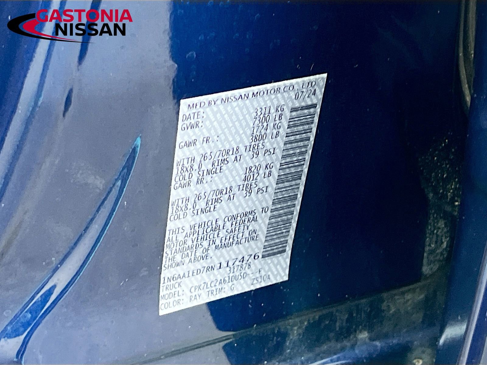 Used 2024 Nissan Titan SV w/ SV Convenience Package image 40