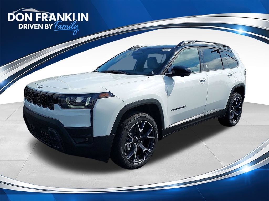 New 2026 Jeep Cherokee Overland w/ Trailer Tow Group AWD/4WD image 1