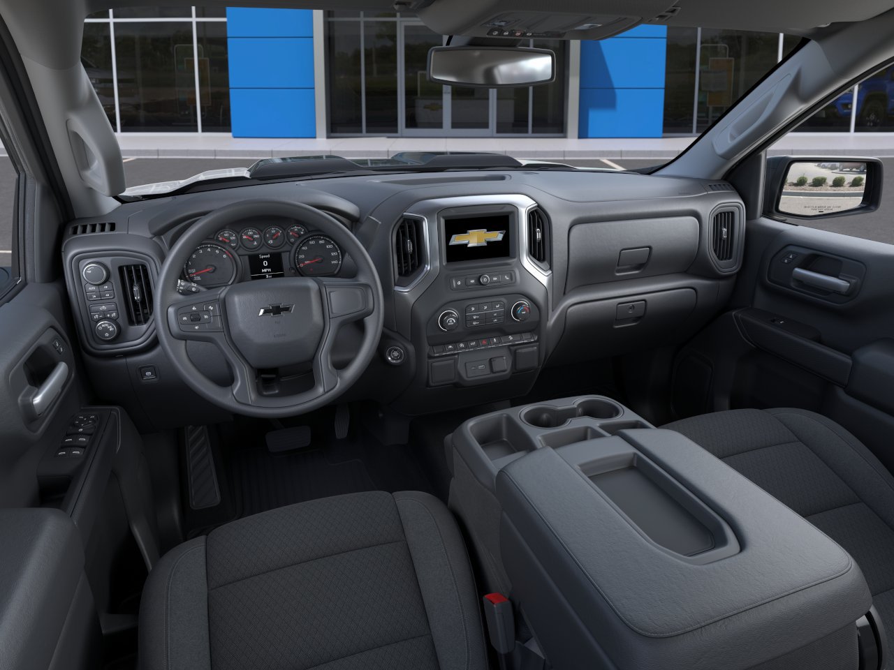 New 2026 Chevrolet Silverado 1500 Custom Trail Boss w/ Dark Appearance Package AWD/4WD image 15