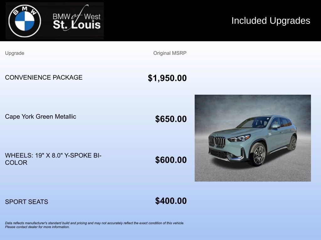 Certified 2025 BMW X1 xDrive28i w/ Convenience Package image 20