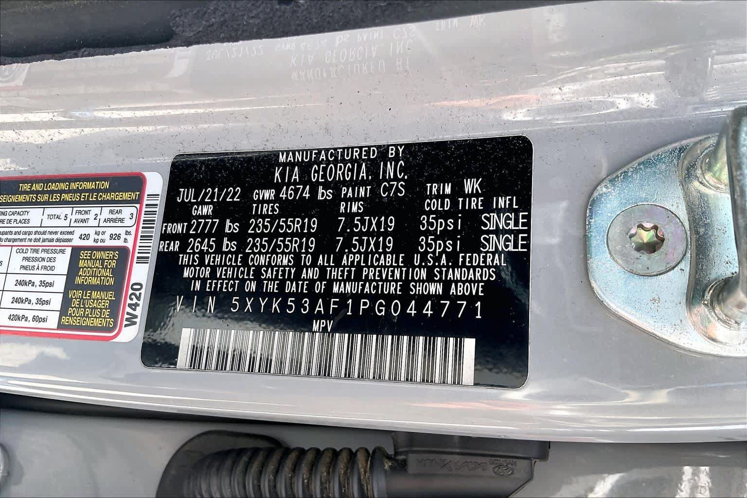 Used 2023 Kia Sportage SX FWD image 62