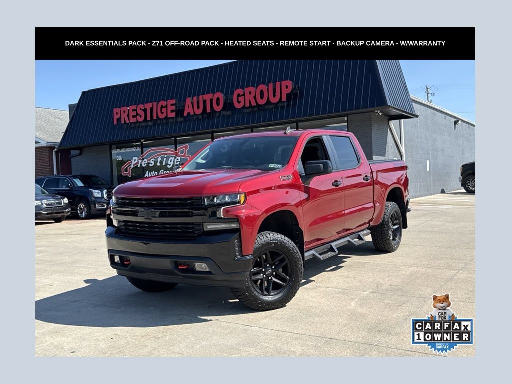 Used 2021 Chevrolet Silverado 1500 LT Trail Boss w/ Bed Protection Package AWD/4WD image 1