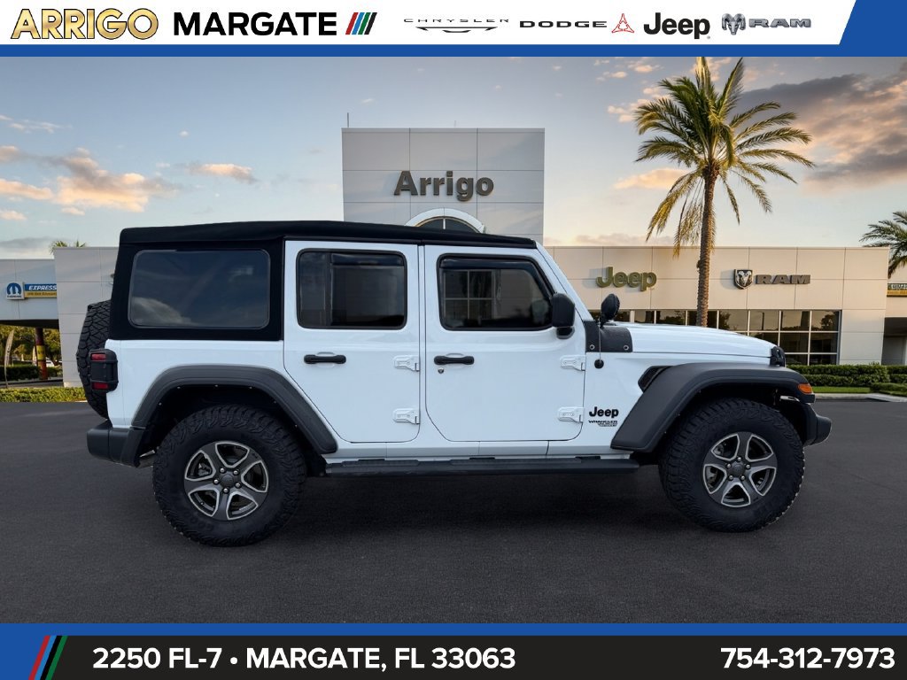 Certified 2021 Jeep Wrangler Unlimited Sport AWD/4WD image 8