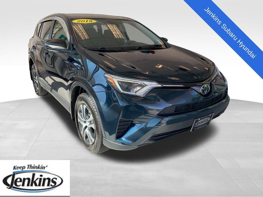 Used 2018 Toyota RAV4 LE w/ All Weather Liner Package AWD/4WD image 1