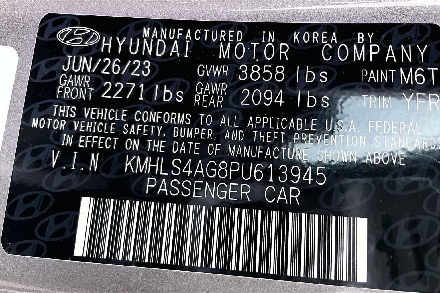 Used 2023 Hyundai Elantra SEL w/ Convenience Package FWD image 33