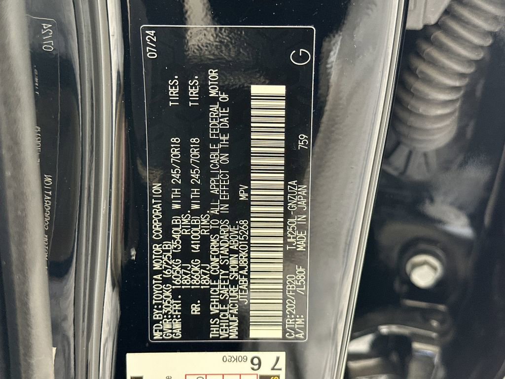 Used 2024 Toyota Land Cruiser 1958 AWD/4WD image 37