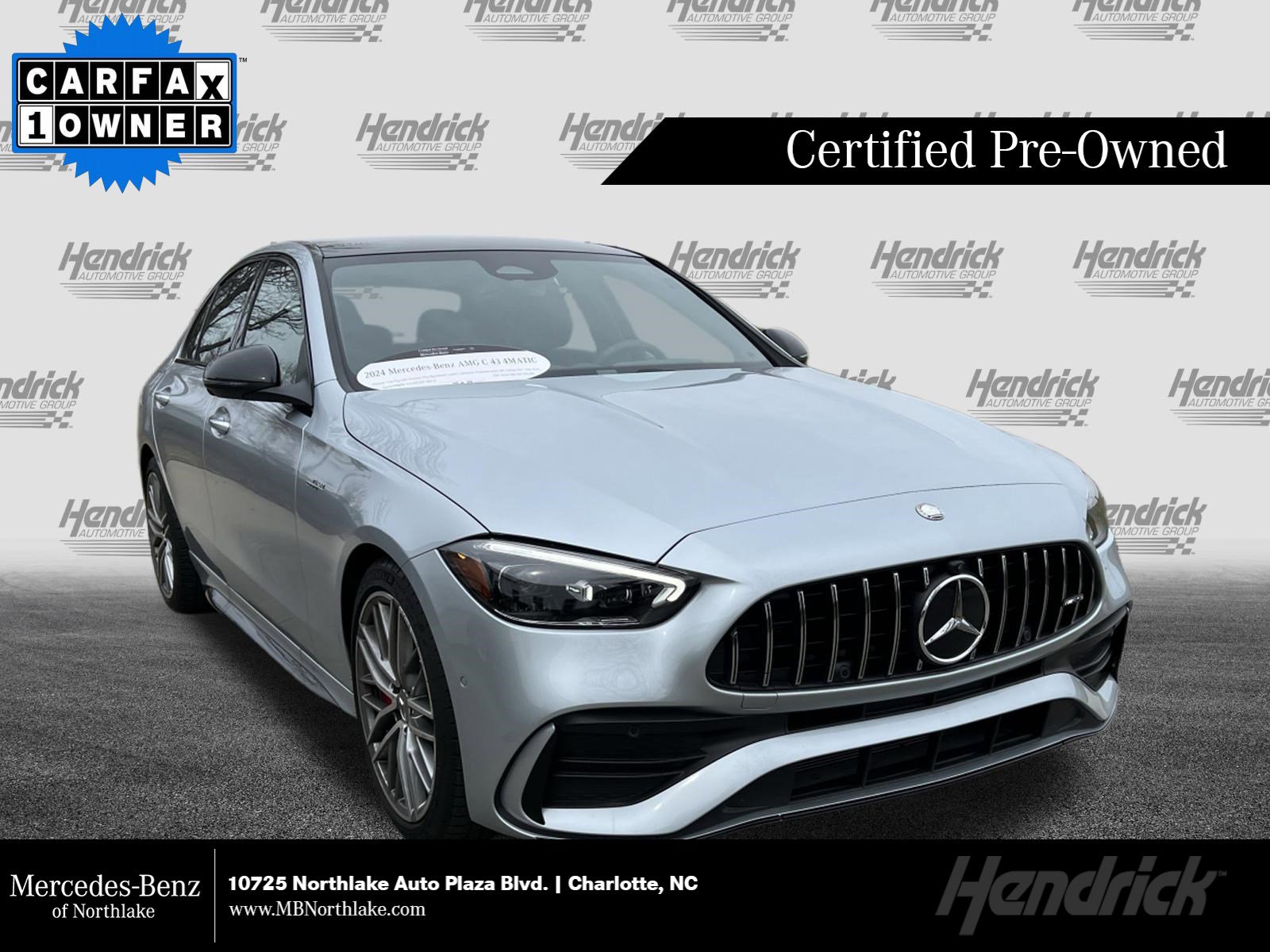 Certified 2024 Mercedes-Benz C 43 AMG 4MATIC Sedan