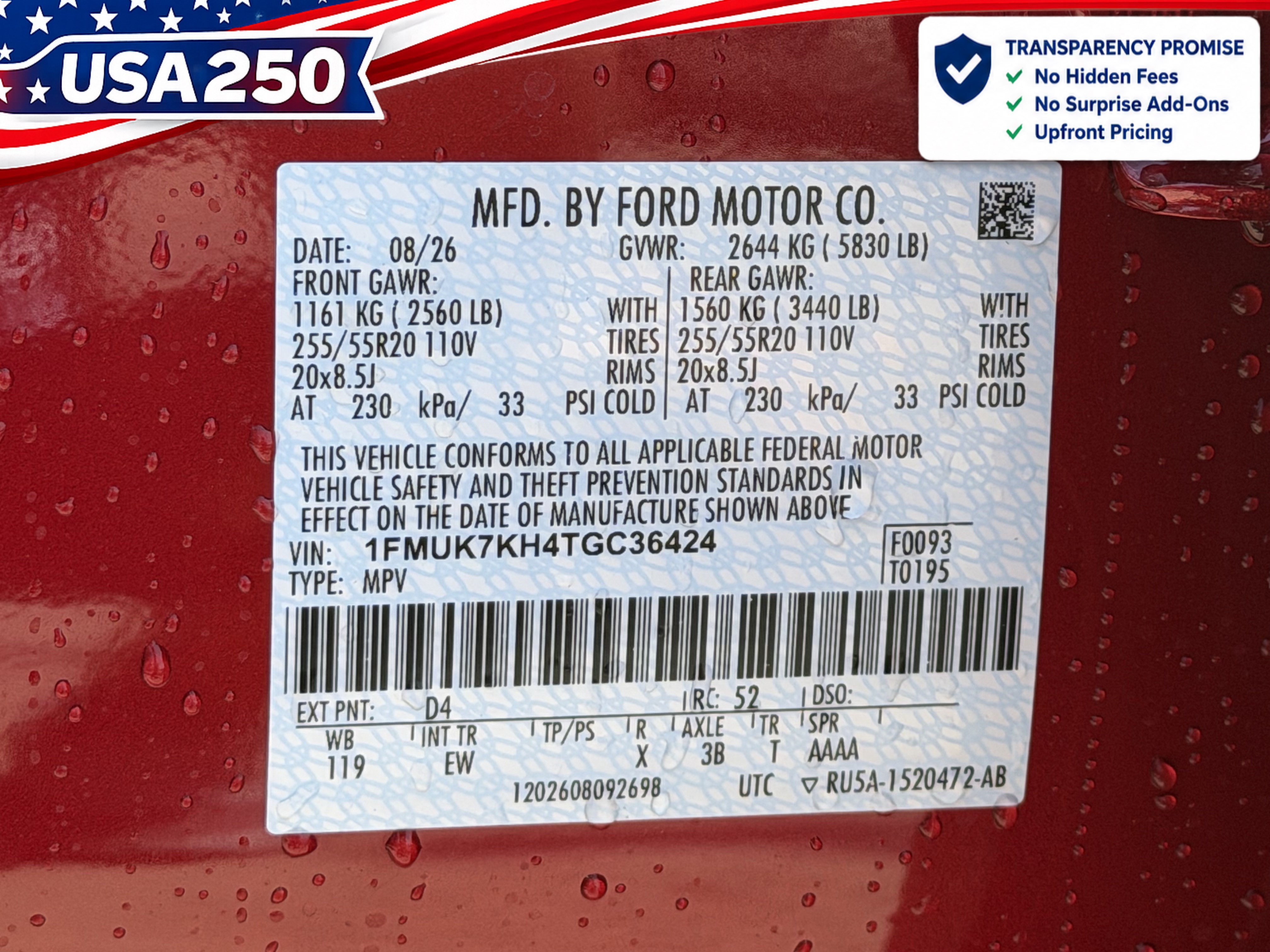 New 2026 Ford Explorer ST-Line RWD image 26