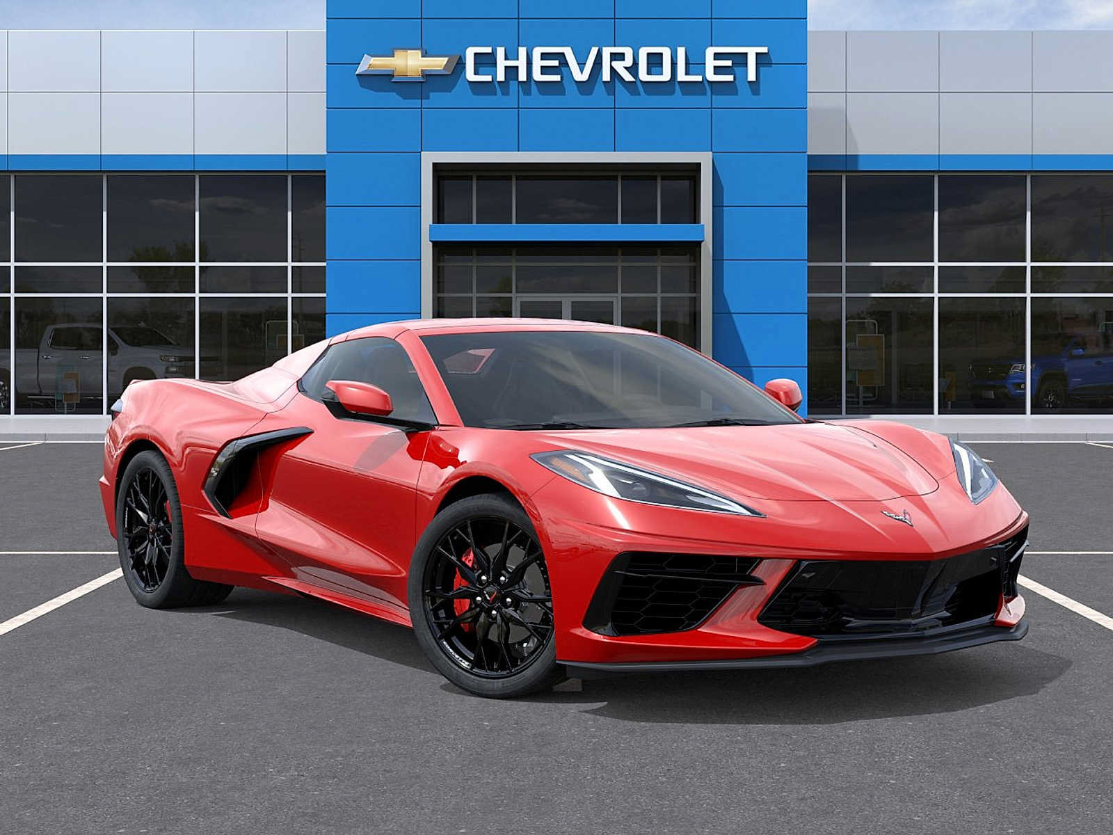 New 2027 Chevrolet Corvette Stingray Convertible w/ Battery Protection Package RWD image 7