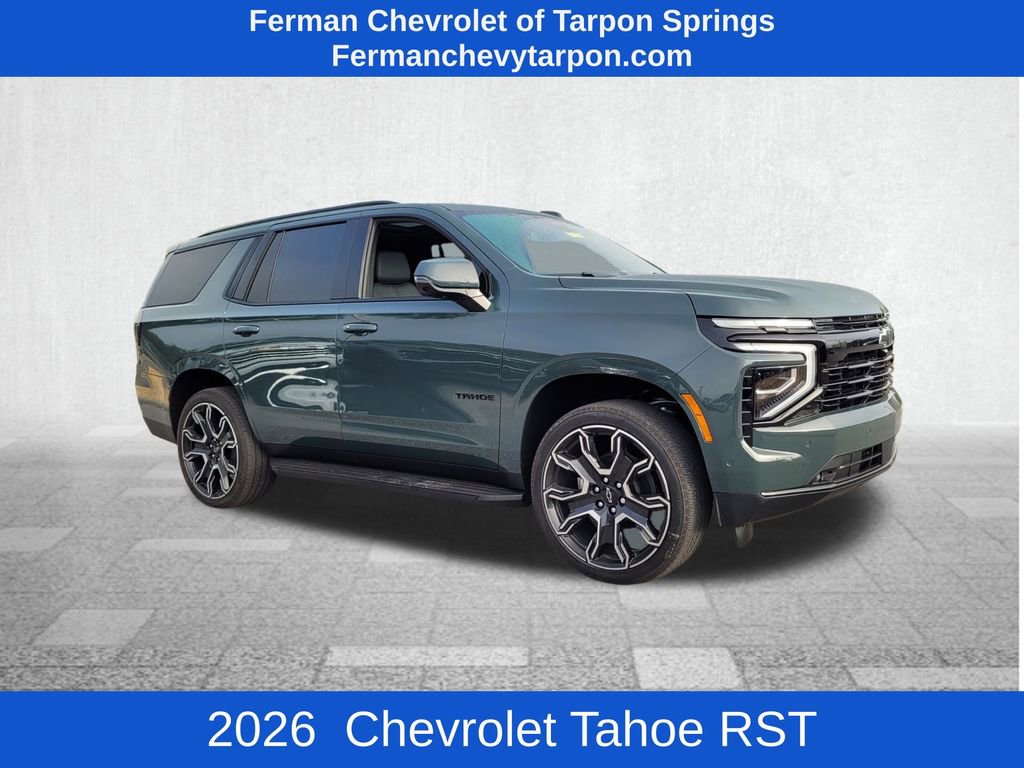 New 2026 Chevrolet Tahoe RST w/ RST Capability Package