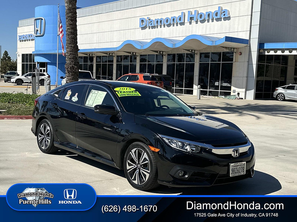Used 2018 Honda Civic EX-L