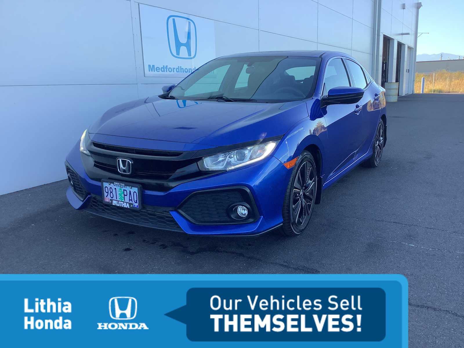 Certified 2018 Honda Civic EX image 1