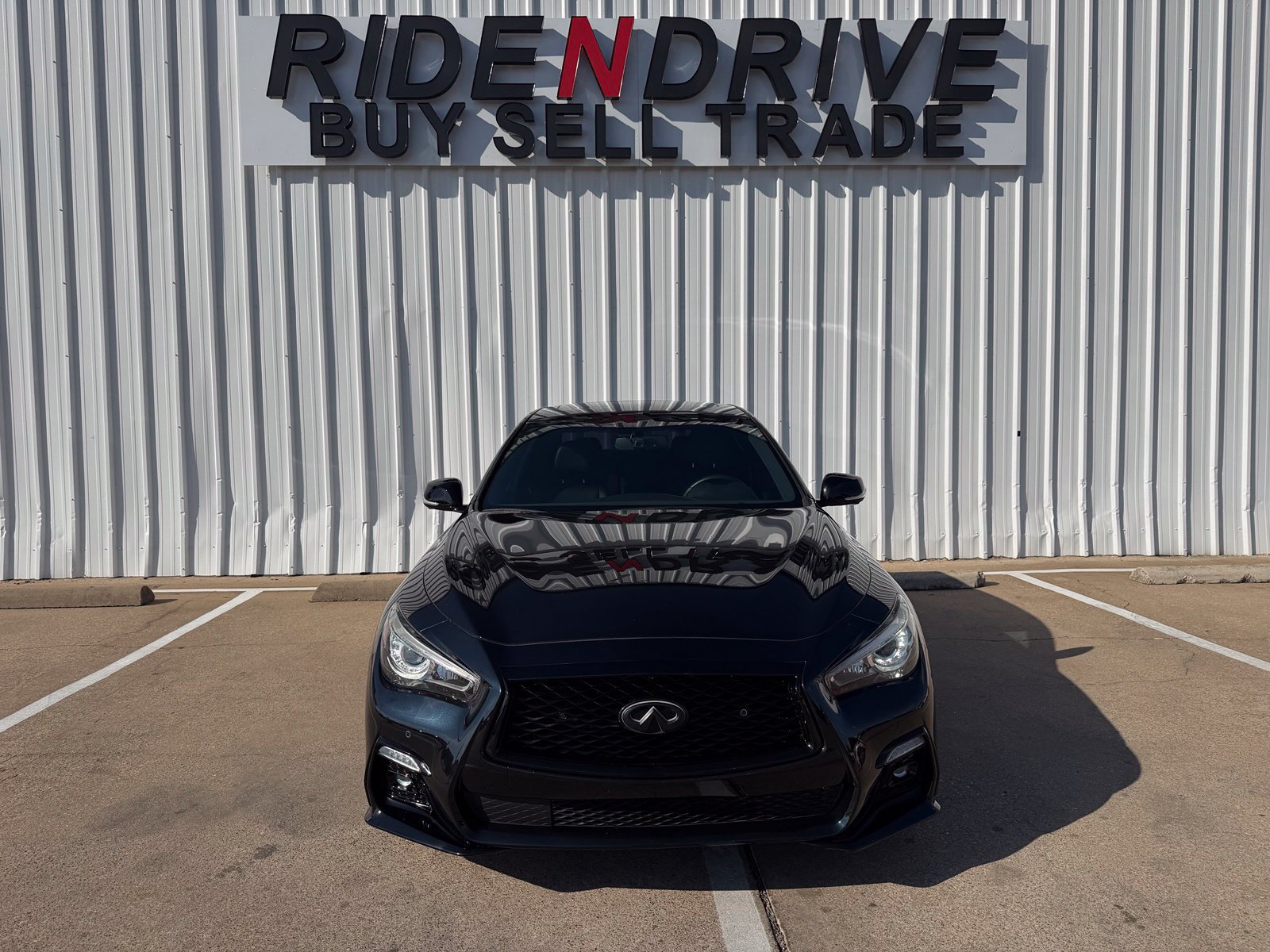 Used 2024 INFINITI Q50 Red Sport 400 w/ Black Opal Edition RWD image 11