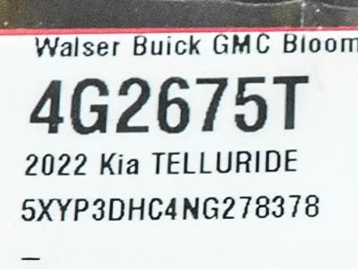 Used 2022 Kia Telluride EX w/ EX Premium Package AWD/4WD image 29