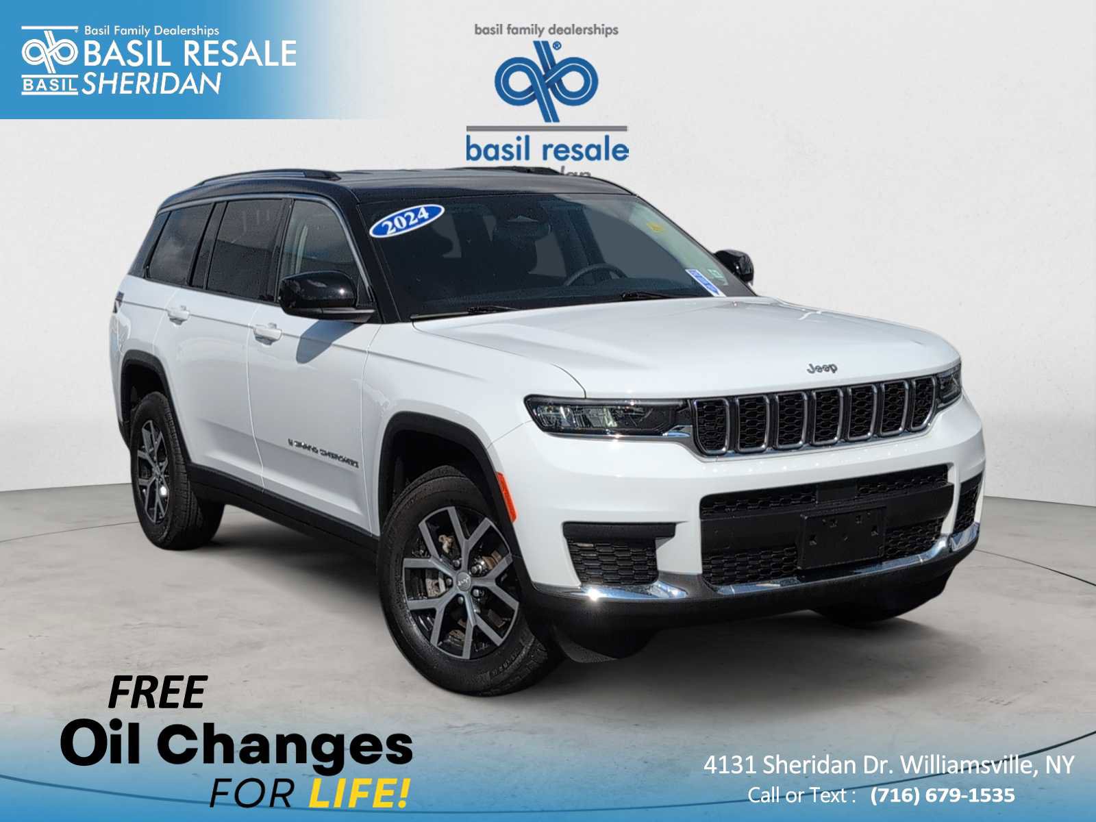 Used 2024 Jeep Grand Cherokee L Laredo w/ Luxury Tech Group I image 1