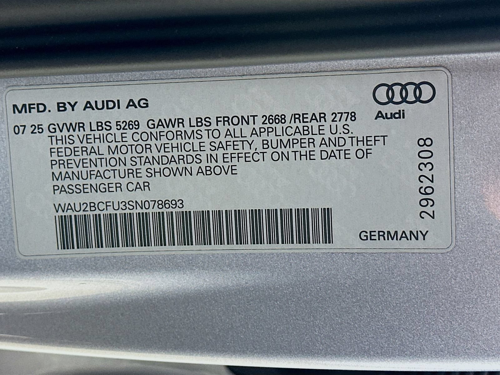 New 2025 Audi A5 2.0T Premium AWD/4WD image 48