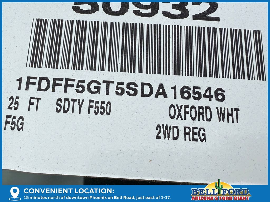 New 2025 Ford F550 2WD Regular Cab Super Duty image 20