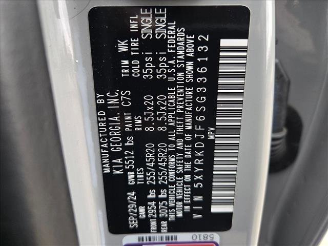 Used 2025 Kia Sorento SX image 26