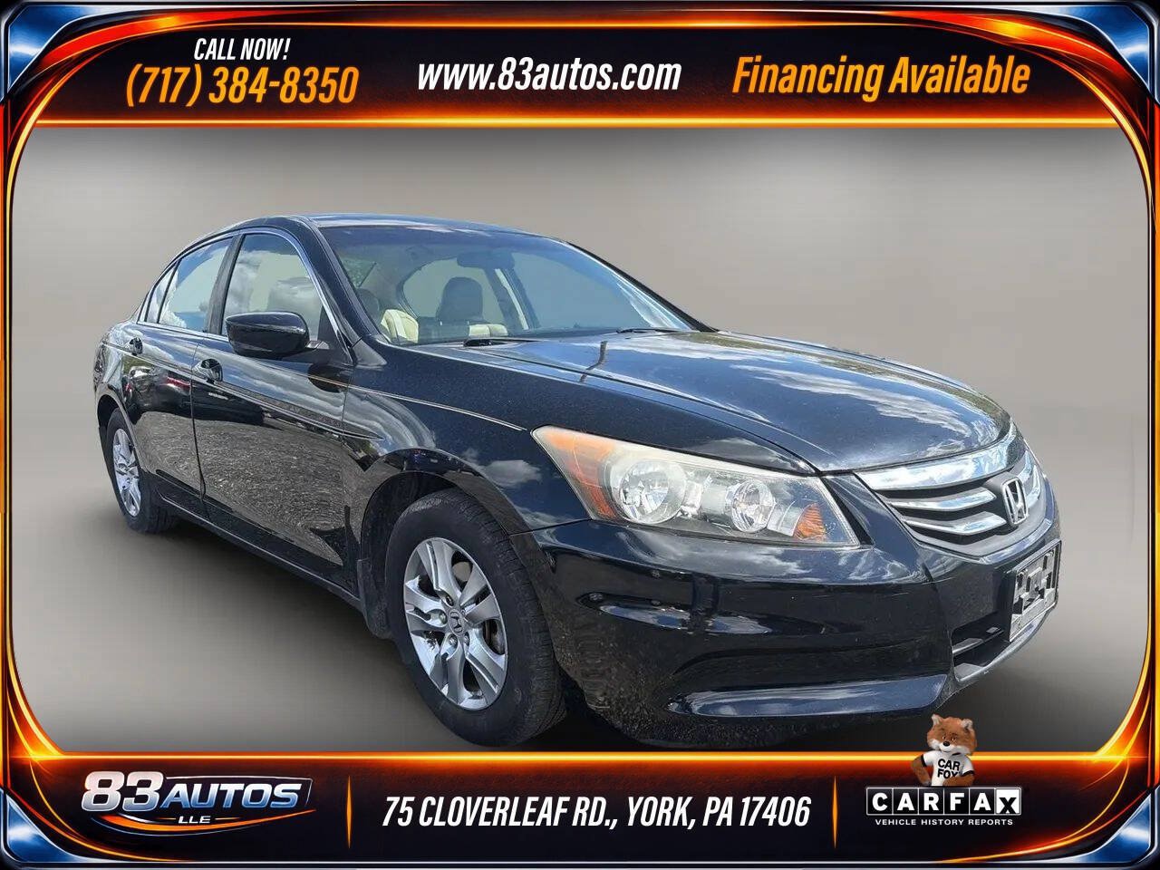 Used 2011 Honda Accord SE