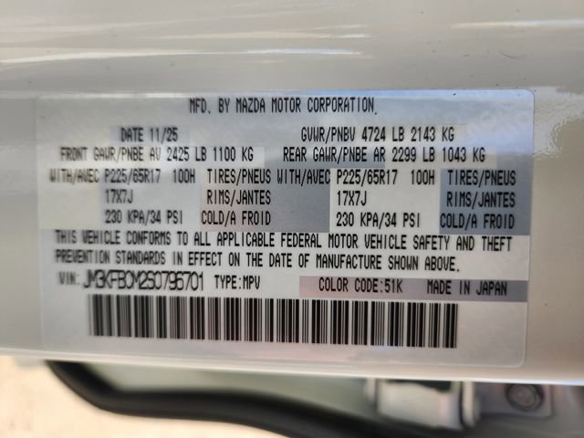 New 2025 MAZDA CX-5 AWD 2.5 S w/ Preferred Package image 23