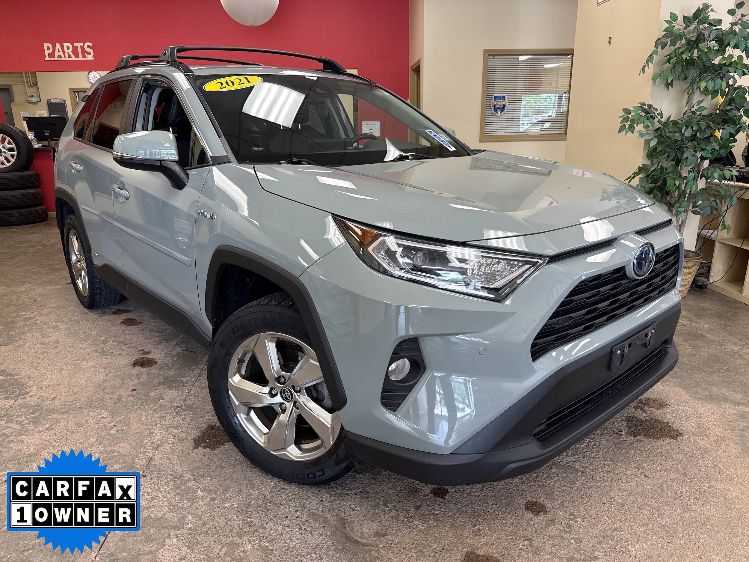 Used 2021 Toyota RAV4 XLE Premium AWD/4WD image 1